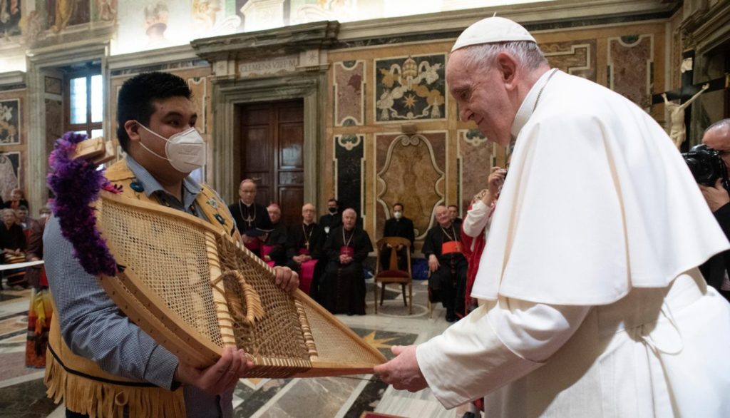 canada indigenous peoples pope francisco