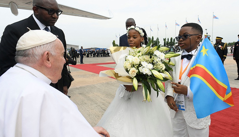 Il Papa chiede "aiuti senza elemosine" in Congo