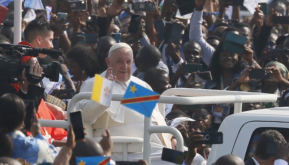 "O perdão é uma fonte de paz", encoraja o Papa em Kinshasa