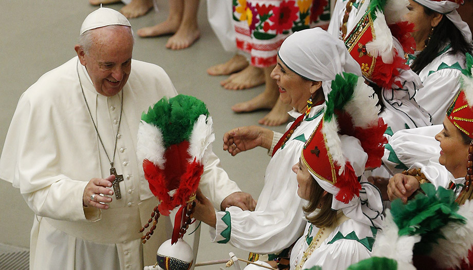 Le pape François au Mexique