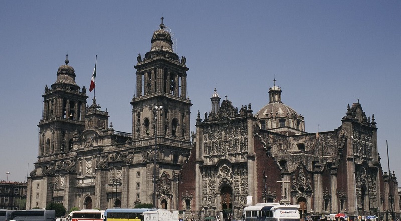 Cathédrale de Mexico.