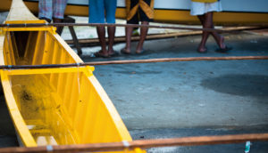 La périphérie comme clé renvoie à la pêche, à la mission.