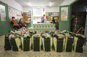 Les bénévoles de Caritas