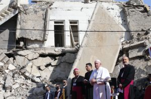 il papa a mosul