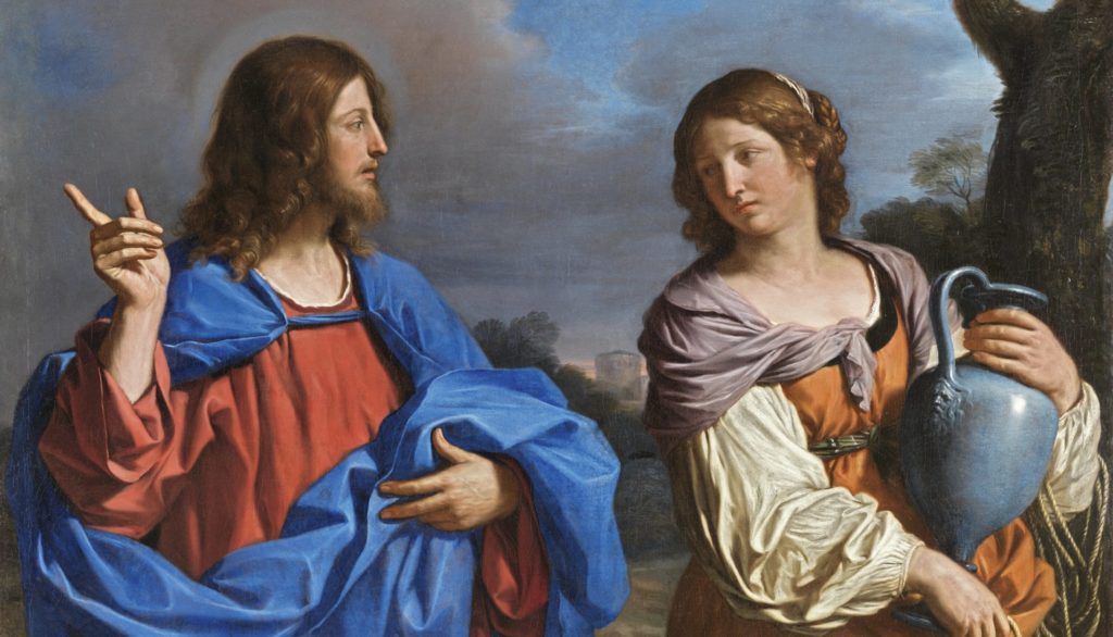 jezus rozmawia z samarytanką