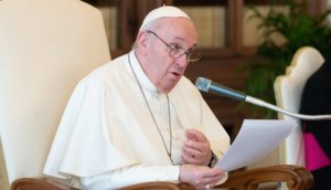 audience communion De los Santos pope Francis