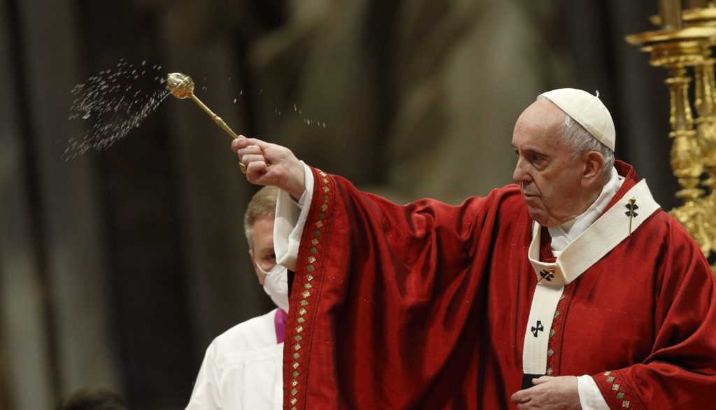 Papst zu Pfingsten