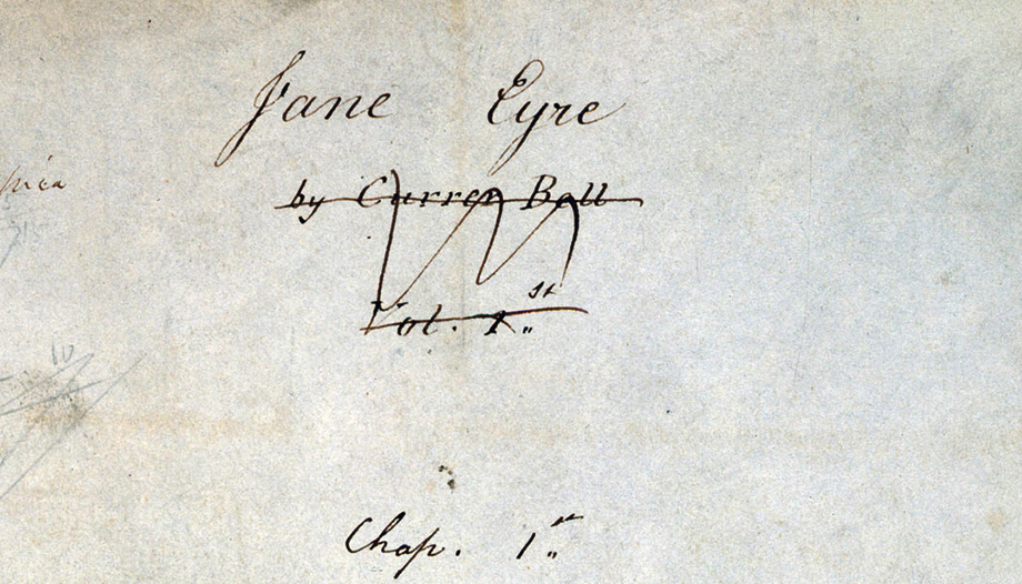 Jane eyre manuscript