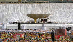 WJT Madrid. Messe in Cuatro Vientos mit Papst Benedikt XVI.