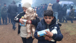 Migrants border poland