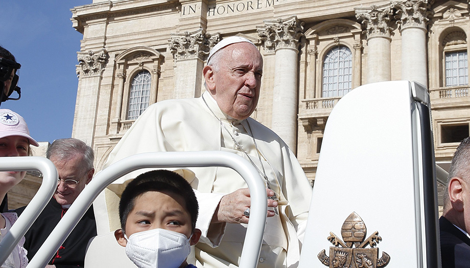 Pope Francis elderly