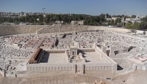 Model of the second temple