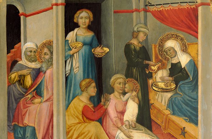 La Natividad de la Virgen María en el arte
