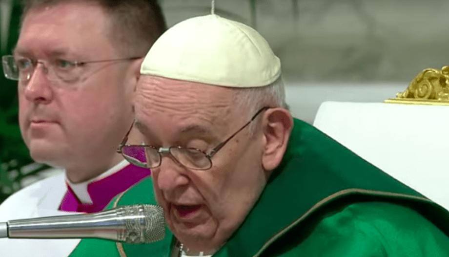 Pope Francis homily