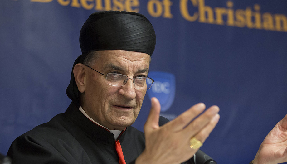Cardinal Bechara Boutros Rai : "L'Eglise souffre avec le peuple libanais".