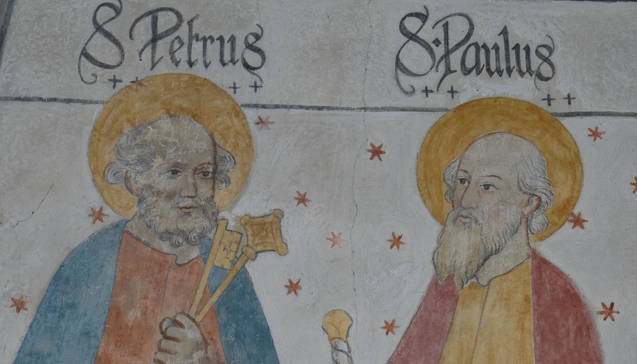 Petrus und Paulus "kreuzen" sich noch immer in Rom
