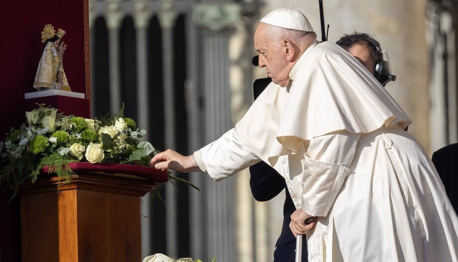 El Papa ruega por Valencia a su Patrona