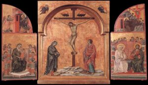 Triptych, Crucifixion 1305-08 Royal Collection, Windsor