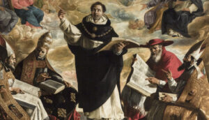 Saint Thomas Aquinas, by Francisco de Zurbarán.