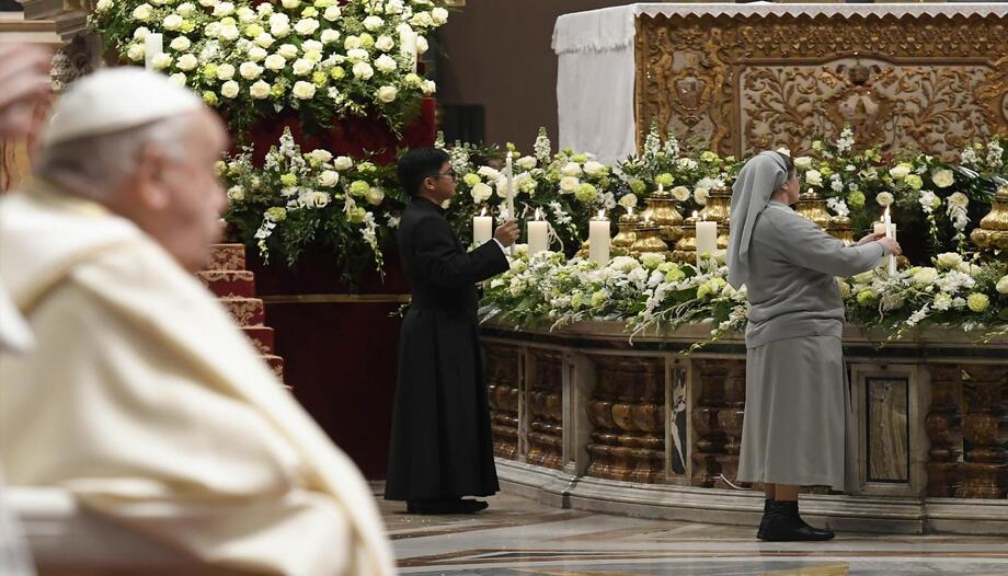 PapaFrancesco Giornata dei vespriVita consacrata