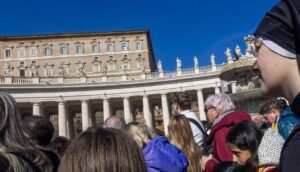 L'appartement de Pope est fermé le dimanche 16 février. Pope au Gemelli.