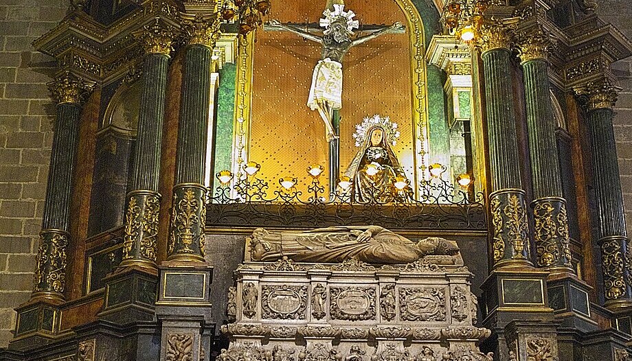 Capilla de San Olegario en catedral de Barcelona.